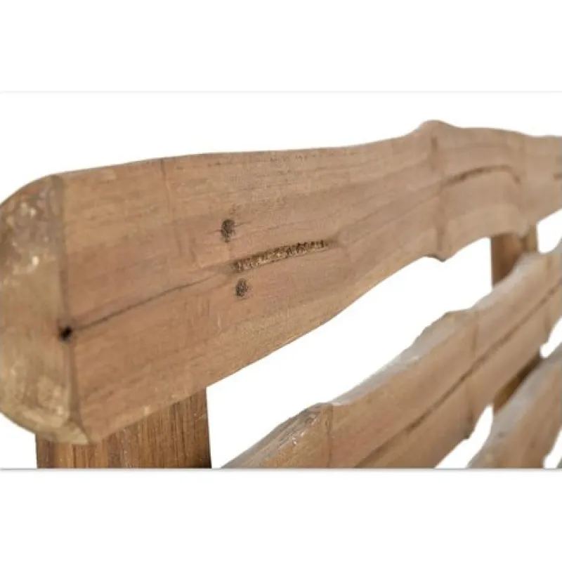 Clearance Pamono Vintage Rustic Log Bench