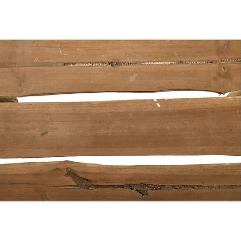 Clearance Pamono Vintage Rustic Log Bench