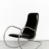 Best Pamono Vintage S826 Cantilever Rocking Chair in Chrome by Ulrich Böhme for Thonet, 1970s