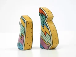 Pamono Vintage Salt and Pepper Shakers by Dorothy Hafner for Rosenthal Studio, 1980s, Set of 2><noscript><img width=