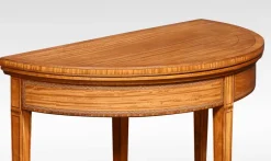 Pamono Vintage Satinwood Card Table