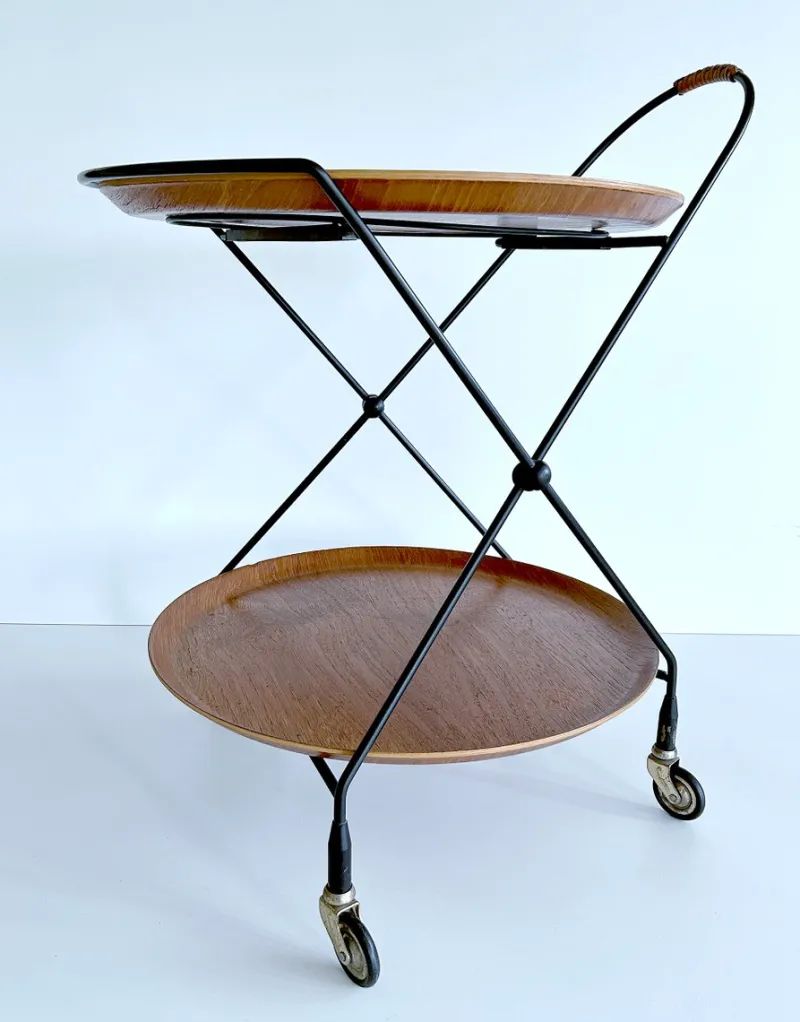 Outlet Pamono Vintage Scandinavian Cart, 1960s