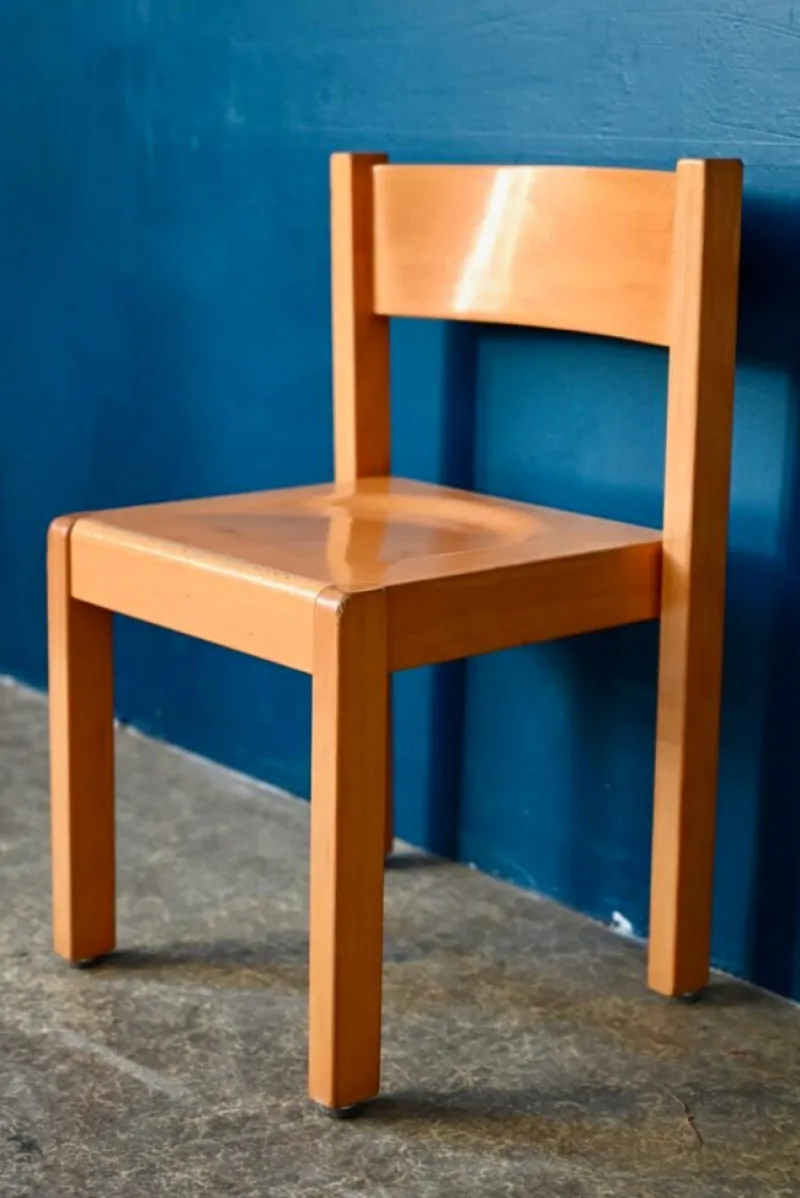 Hot Pamono Vintage Scandinavian Childrens Chair in Wood
