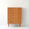 Discount Pamono Vintage Scandinavian Oak Chest of Drawers, 1950s