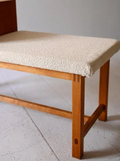 New Pamono Vintage Scandinavian Oak Gossip Chair, 1960s