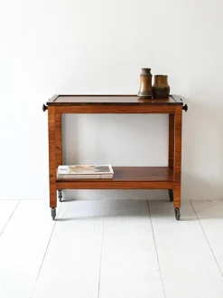 Pamono Vintage Scandinavian Rosewood Trolley, 1930s> Serving Bar Carts & Trolleys