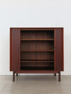 Pamono Vintage Scandinavian Sideboard in Teak by Peter Hvidt & Orla Molgaard Nielsen for Søborg Møbelfabrik, 1960s><noscript><img width=