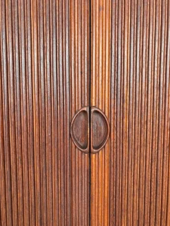 Pamono Vintage Scandinavian Sideboard in Teak by Peter Hvidt & Orla Molgaard Nielsen for Søborg Møbelfabrik, 1960s><noscript><img width=