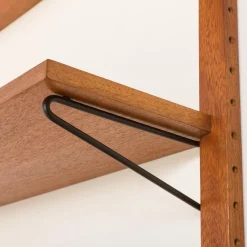 New Pamono Vintage Scandinavian Teak Wall Unit, 1970s