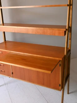 Pamono Vintage Scandinavian Teak Bookcase, 1950s><noscript><img width=