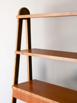 Pamono Vintage Scandinavian Teak Bookcase, 1950s><noscript><img width=