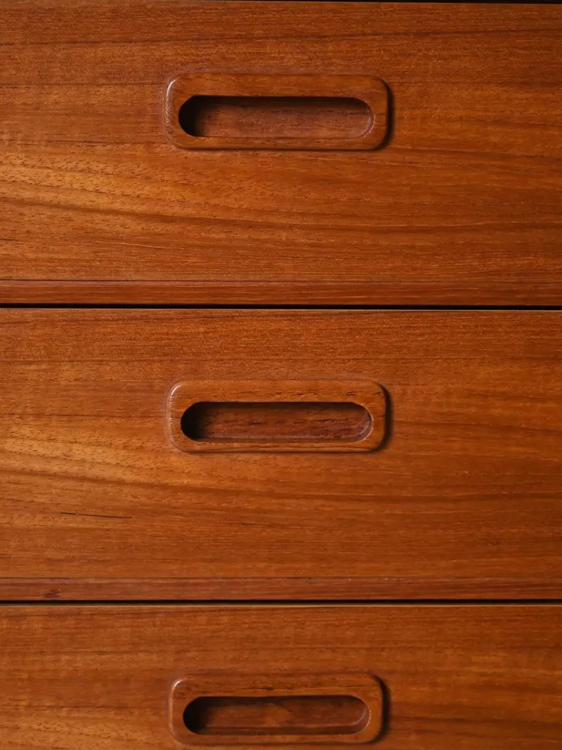 Discount Pamono Vintage Scandinavian Three-Drawer Bedside Table, 1960s