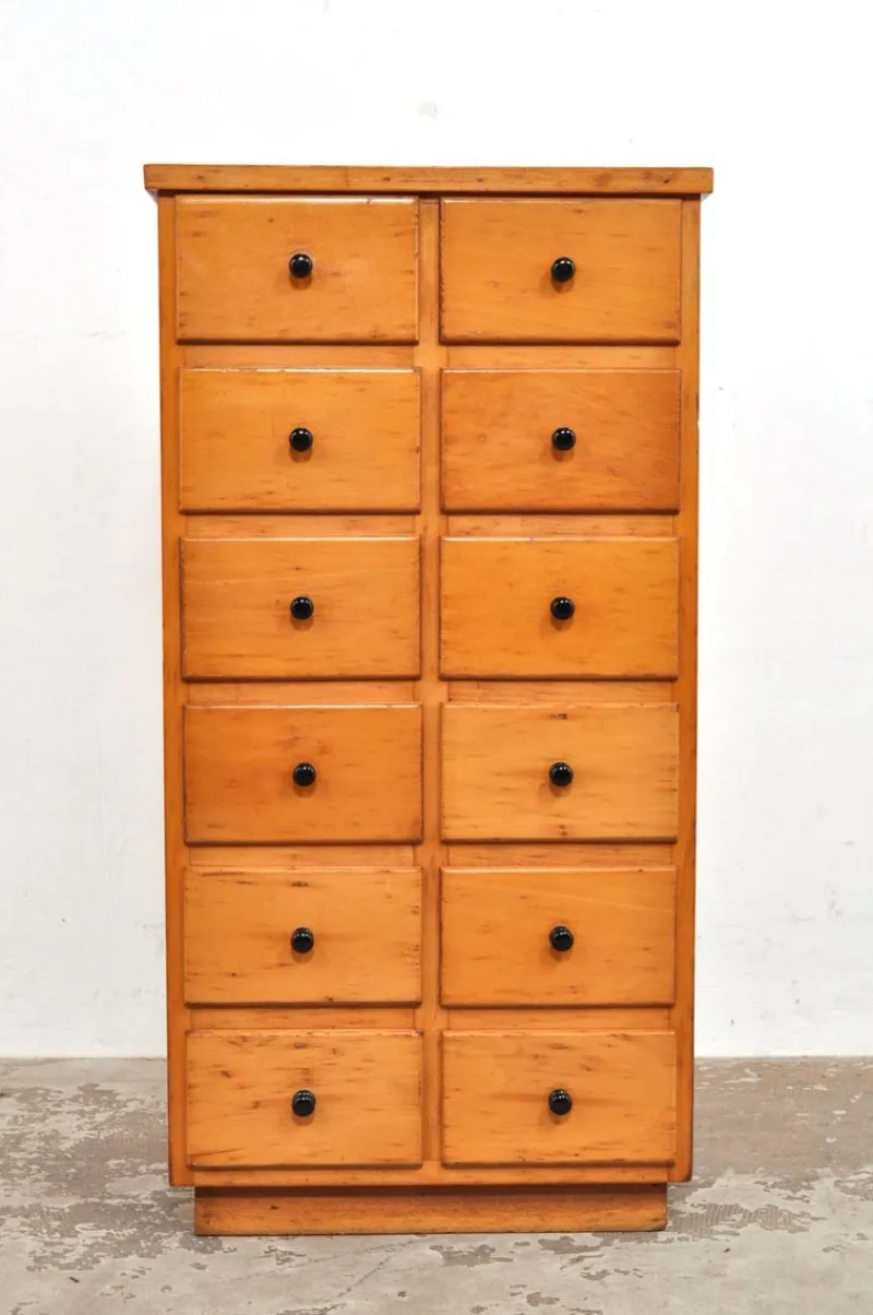 Discount Pamono Vintage School Chest of Drawers, 1950s