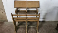 Pamono Vintage School Desk, 1890s><noscript><img width=