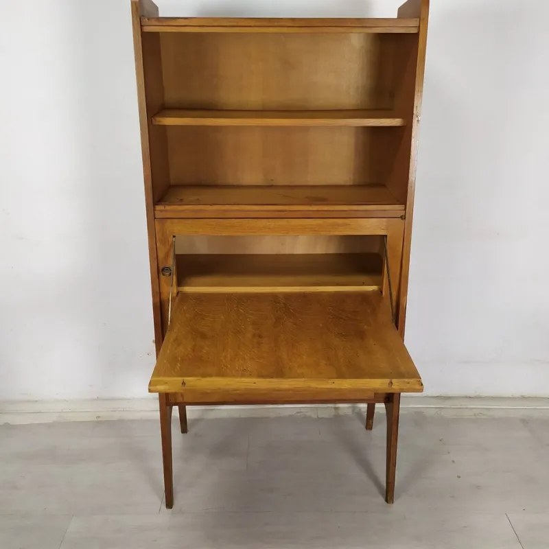Pamono Vintage Secretaire in Oak, 1950> Secretaires