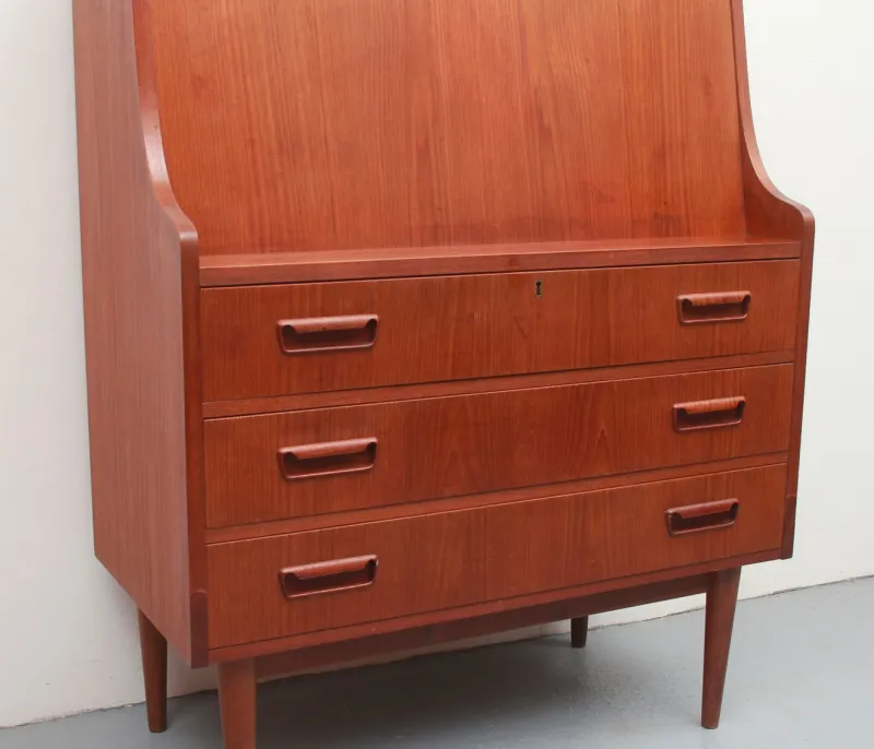 Sale Pamono Vintage Secretaire in Teak by Gunnar Nielsen Tibergaard, 1965