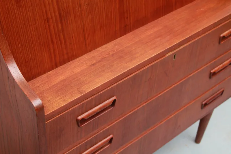 Sale Pamono Vintage Secretaire in Teak by Gunnar Nielsen Tibergaard, 1965