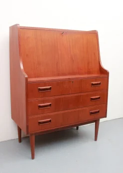 Sale Pamono Vintage Secretaire in Teak by Gunnar Nielsen Tibergaard, 1965