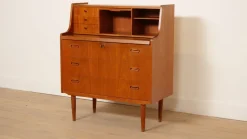 Pamono Vintage Secretaire in Teak><noscript><img width=