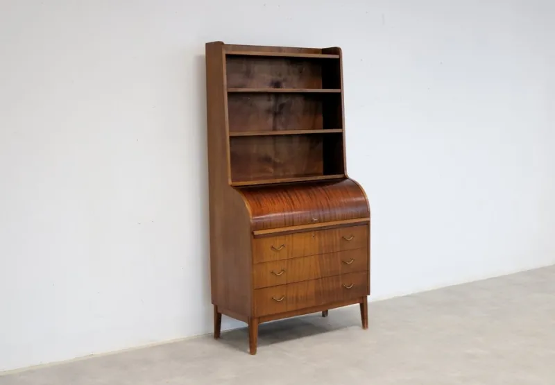 Clearance Pamono Vintage Secretary Desk, Sweden, 1960s