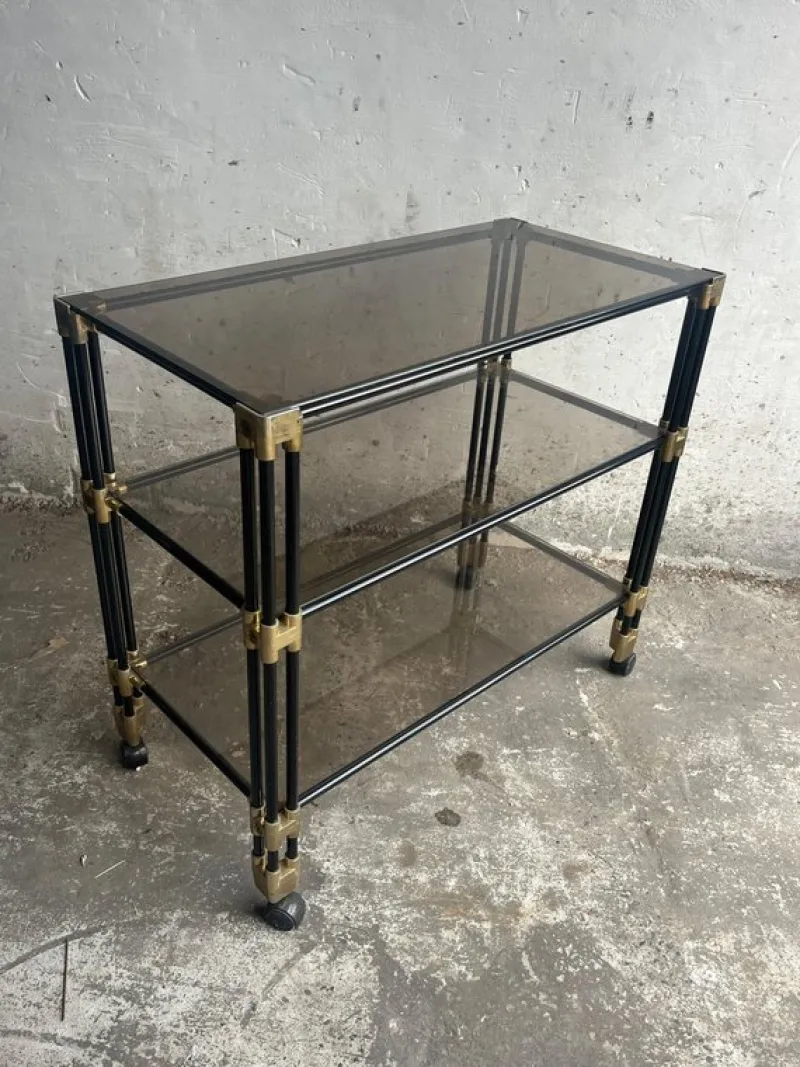 Sale Pamono Vintage Serving Bar Cart, 1980s