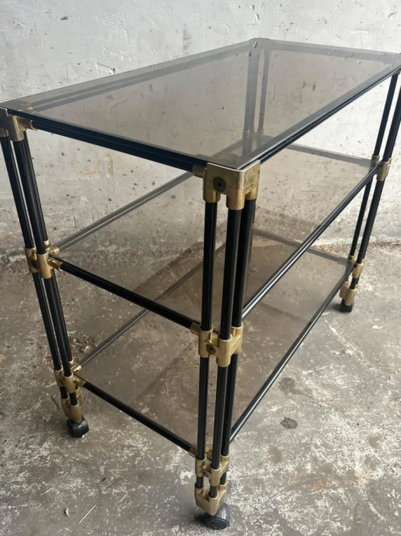 Sale Pamono Vintage Serving Bar Cart, 1980s