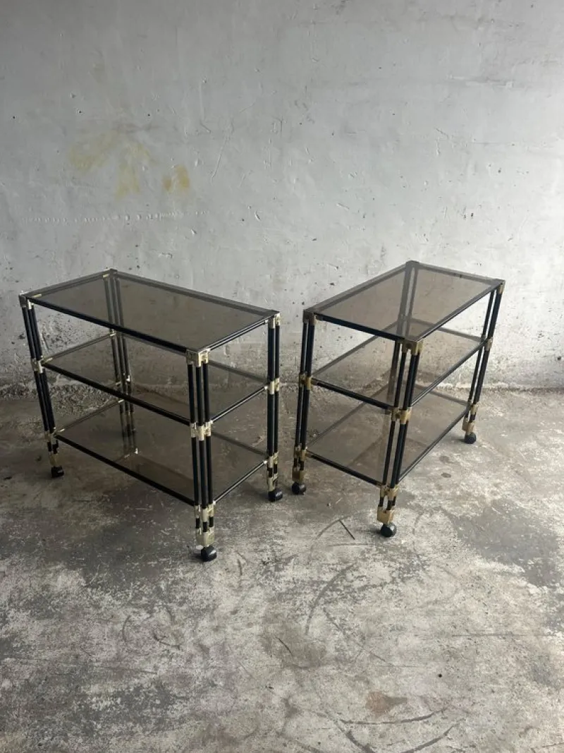 Sale Pamono Vintage Serving Bar Cart, 1980s