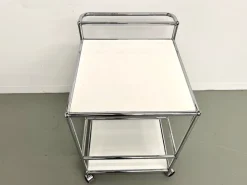 Outlet Pamono Vintage Serving Trolley from USM Haller, 1980