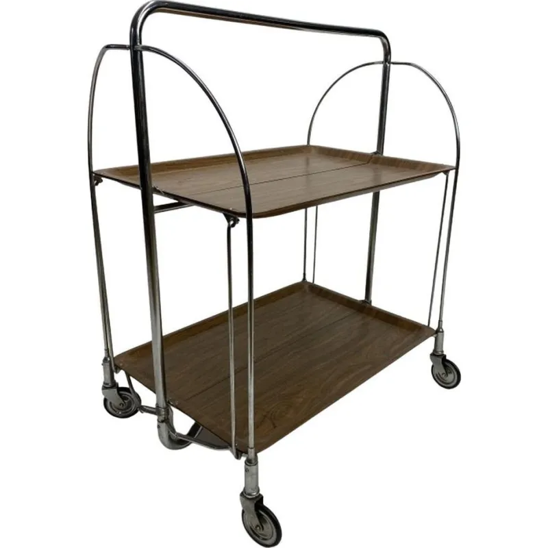 New Pamono Vintage Serving Trolley, 1970s