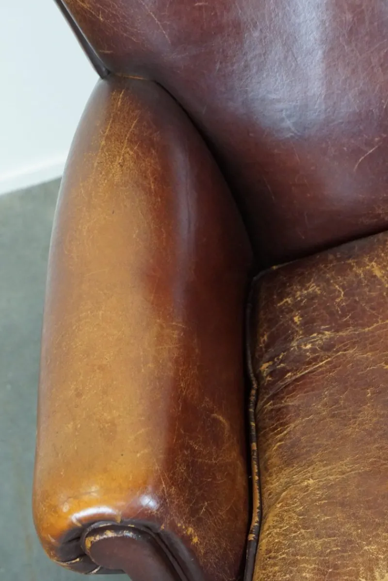Pamono Vintage Sheep Leather Armchair> Lounge Chairs & Armchairs
