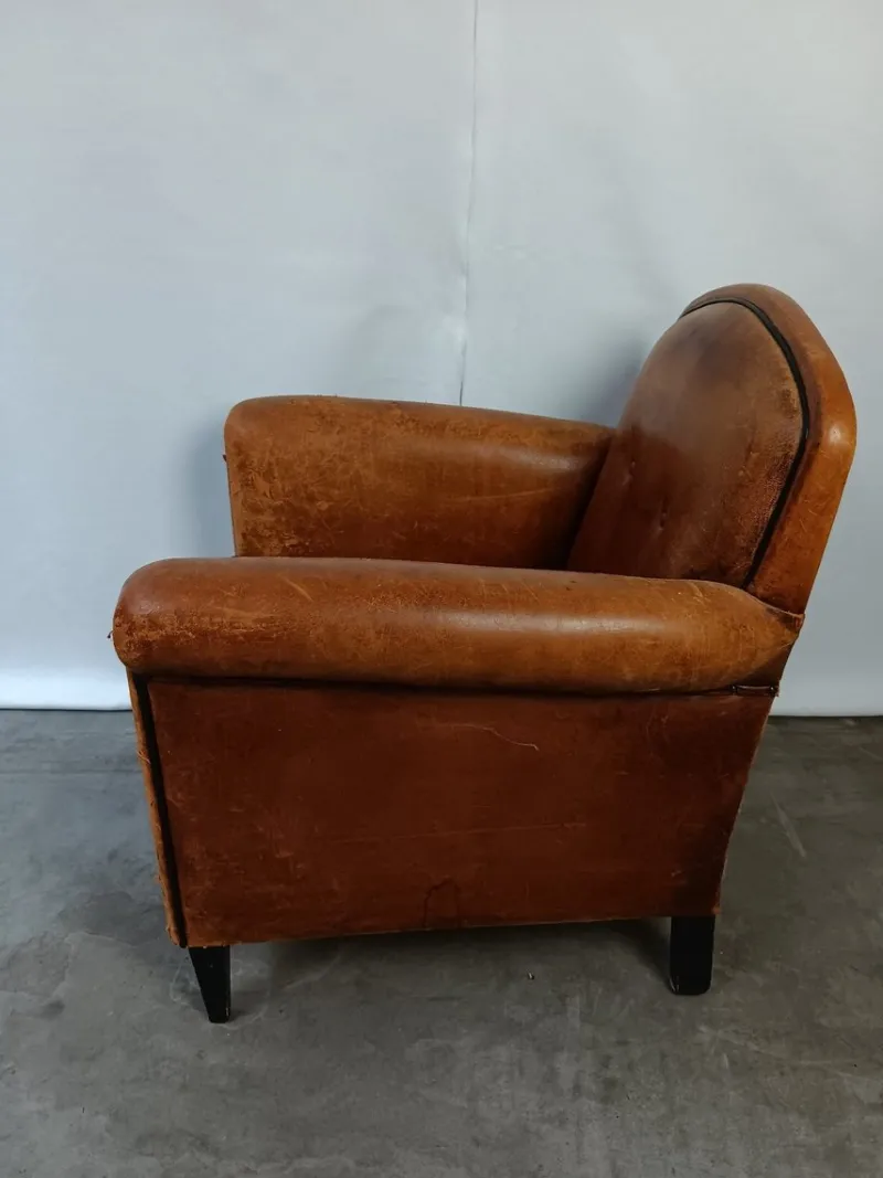 Pamono Vintage Sheepskin Club Chair, 1960s> Lounge Chairs & Armchairs