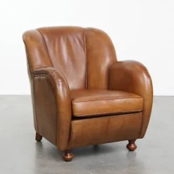 Hot Pamono Vintage Sheepskin Lounge Chair