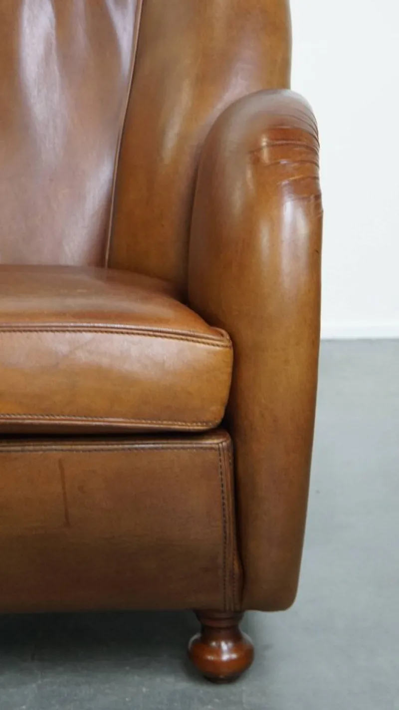 Hot Pamono Vintage Sheepskin Lounge Chair