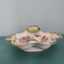 Pamono Vintage Shell Plate from Herend, 1970s><noscript><img width=