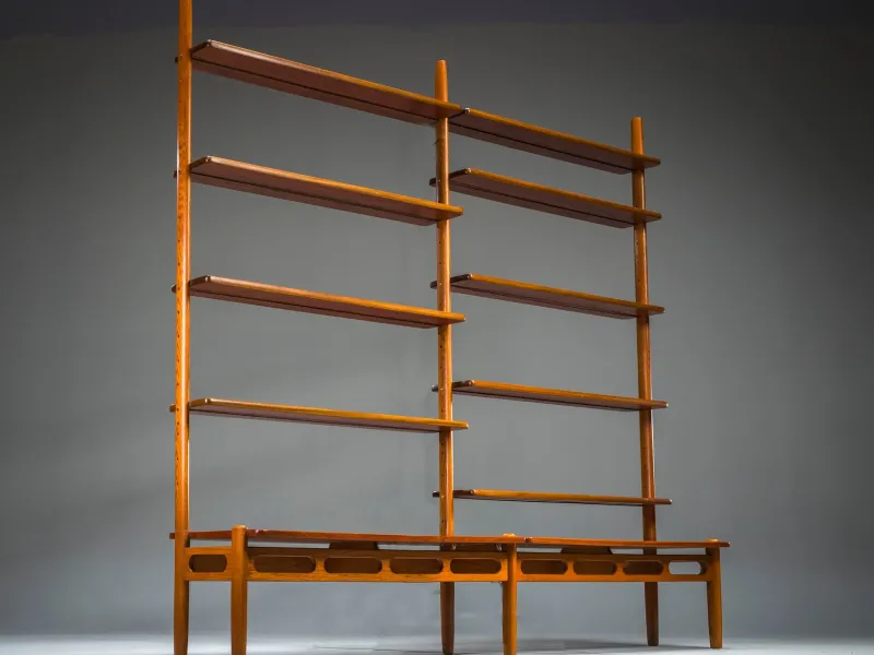 Pamono Vintage Shelving Unit by William Watting for Fristho, 1960s> Shelves & Wall Units