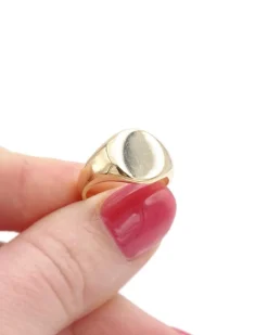 Pamono Vintage Signet Ring Blank><noscript><img width=