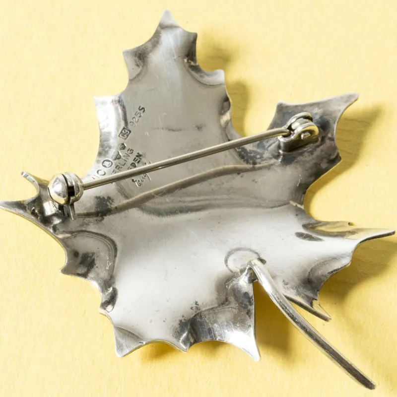 Pamono Vintage Silver Brooch by Gertrud Engel, 1953> Brooches