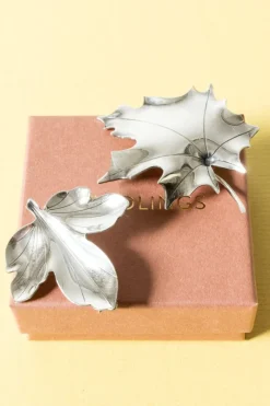 Pamono Vintage Silver Brooch by Gertrud Engel, 1953><noscript><img width=