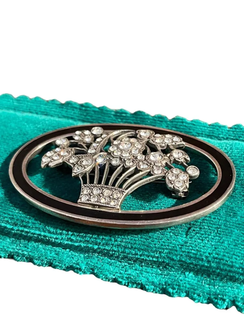 Sale Pamono Vintage Silver Brooch, 1960s