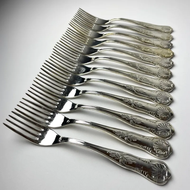 Best Pamono Vintage Silver Cutlery Set, Italy, 1960s, Set of 51
