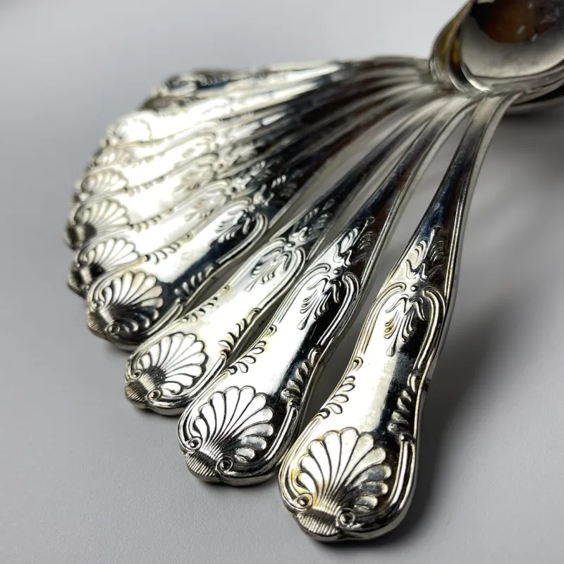 Best Pamono Vintage Silver Cutlery Set, Italy, 1960s, Set of 51