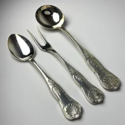 Best Pamono Vintage Silver Cutlery Set, Italy, 1960s, Set of 51