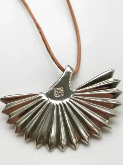 Discount Pamono Vintage Silver Earrings & Pendant Set from Loewe, Set of 3