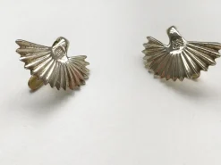 Discount Pamono Vintage Silver Earrings & Pendant Set from Loewe, Set of 3