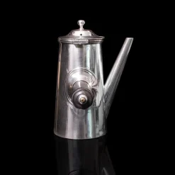 Pamono Vintage Silver Plate Coffee Pots from Mappin & Webb, 1940, Set of 2><noscript><img width=