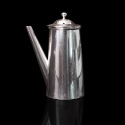 Pamono Vintage Silver Plate Coffee Pots from Mappin & Webb, 1940, Set of 2><noscript><img width=