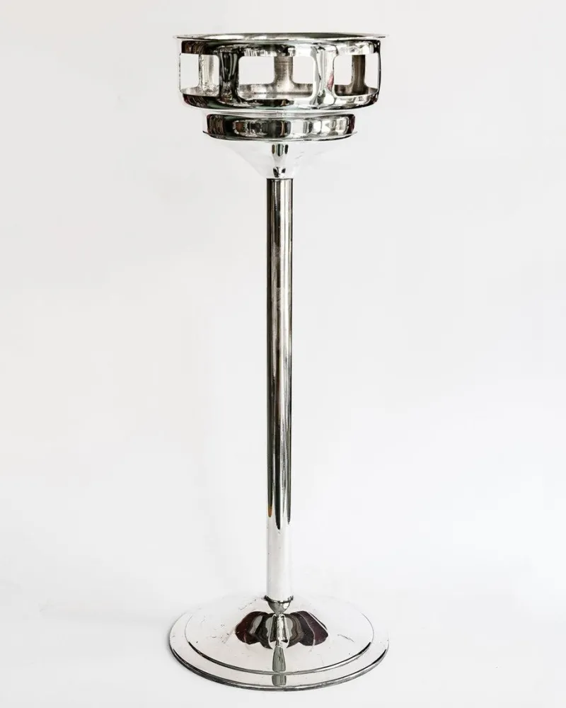 Pamono Vintage Silver Plated Champagne Bucket Stand> Ice Buckets & Wine Coolers