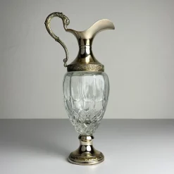 Pamono Vintage Silver Plated Decanter, 1950s