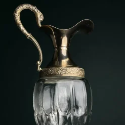 Pamono Vintage Silver Plated Decanter, 1950s
