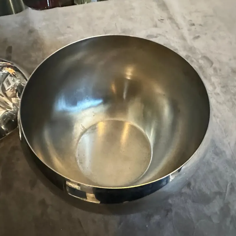 Pamono Vintage Silver Plated Ice Bucket by Teghini Firenze, 1980s> Ice Buckets & Wine Coolers